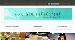 Desktop Screenshot of ich-bin-intolerant.de